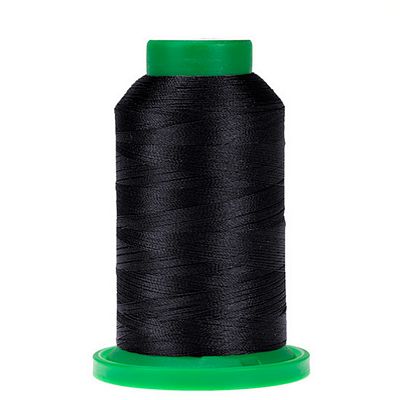 1000m Black Chrome Isacord Thread - 40 Weight Polyester