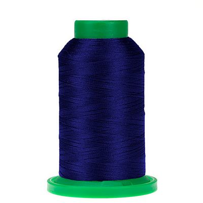 1000m Fire Blue Isacord Thread - 40 Weight Polyester