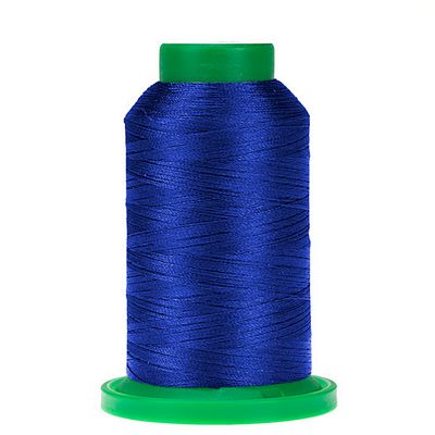 1000m Electric Blue Isacord Thread - 40 Weight Polyester