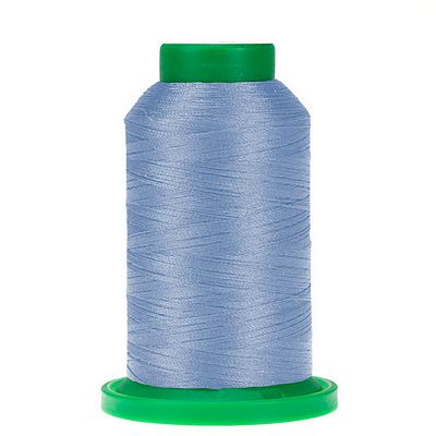 1000m Lake Blue Isacord Thread - 40 Weight Polyester