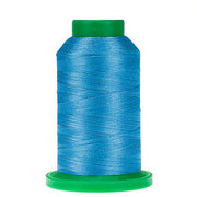 1000m Crystal Blue Isacord Thread - 40 Weight Polyester