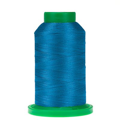 1000m Wave Blue Isacord Thread - 40 Weight Polyester