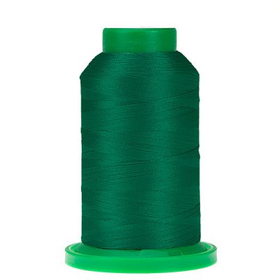 1000m Bright Green Isacord Thread - 40 Weight Polyester