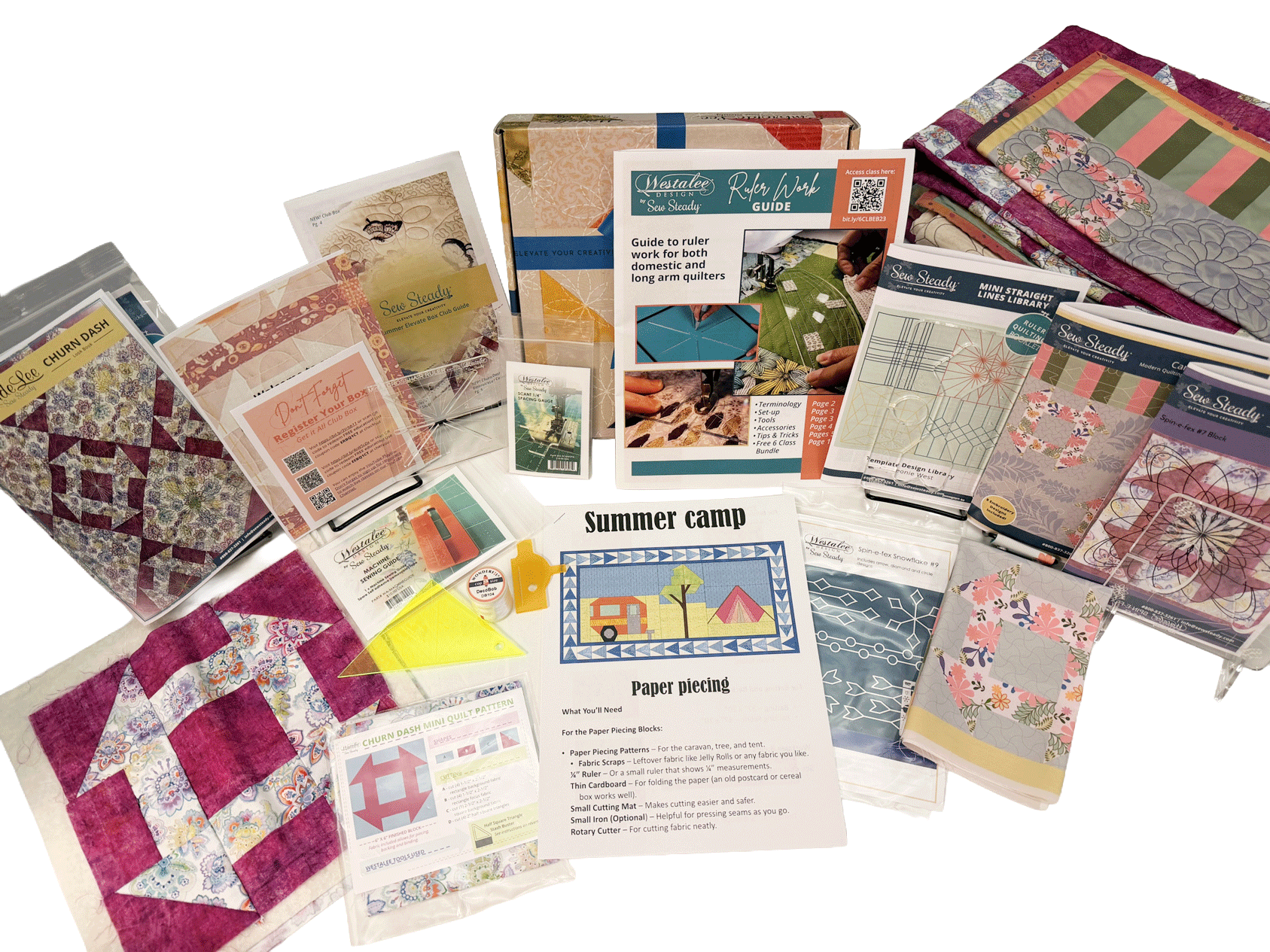 Hands-On Ruler Event with Sew Steady & Janome National Education - Kate Quinn