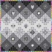 Tula Pink Graywork  - Fade to Gray Quilt Kit -
