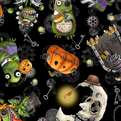 Steampunk Halloween 3 - Halloween Character Toss