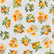 California Dreaming-Orange Toss in Gray from QT Fabrics