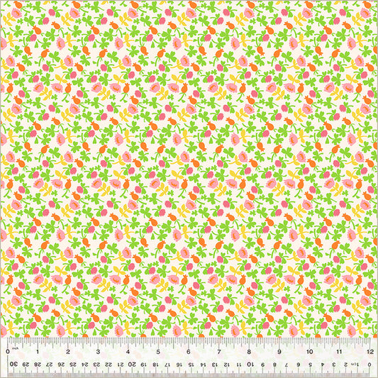 Calico in Pink from the Studio Edit Collection by Heather Ross - Windham Fabrics - 100% Cotton