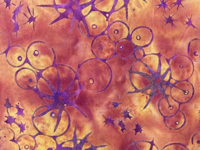 Island Batik from the Starry Seas Collection by Lumin BUNDLE SET in Teal & Orange- 8 Fabrics Total- 100% High Quality Quilt Shop Cotton