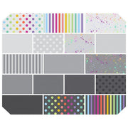 Tula Pink Graywork  - 10" Charm Pack - 42 pieces per Pack