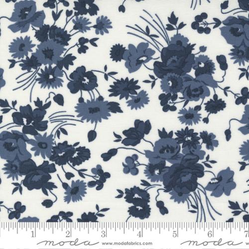 Somerset Florals in Navy from the Nantucket Summer Collection - Moda Fabric