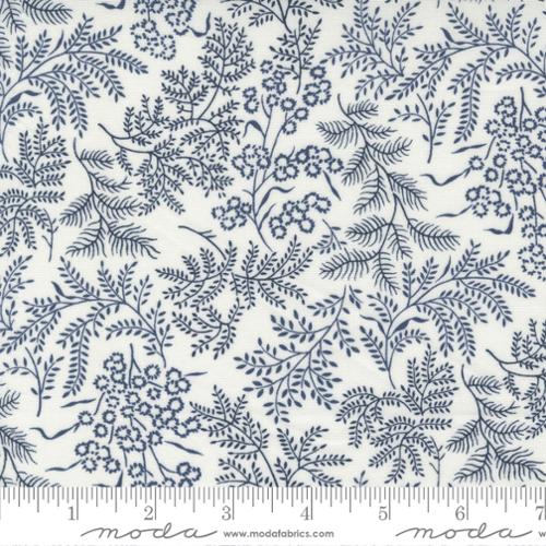 Sconset Florals & Vines in Cream from the Nantucket Summer Collection - Moda Fabric