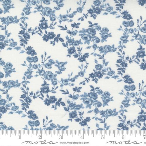 Surfside Small Floral in Light Blue from the Nantucket Summer Collection - Moda Fabric