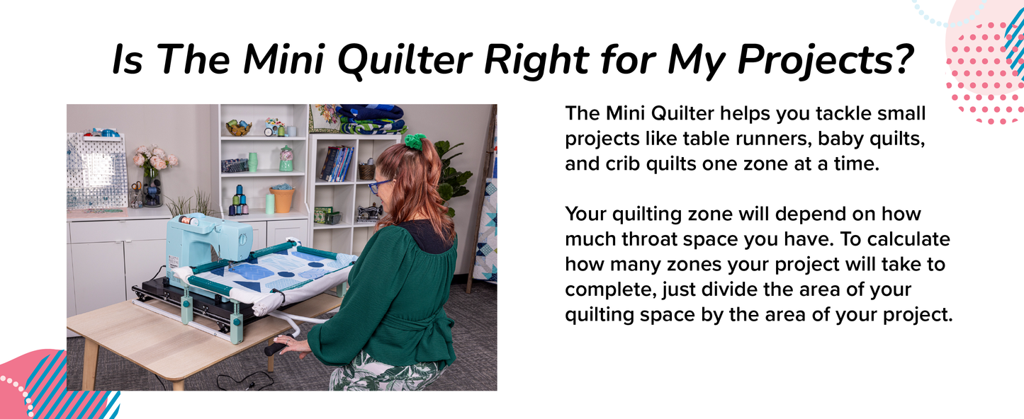 Mini Quilter from Grace Frame - Mini Frame, Mini Possibilities