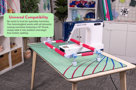 Pre-Order - Hummingbird Free Motion Quilting Hoop - Late Oct ETA
