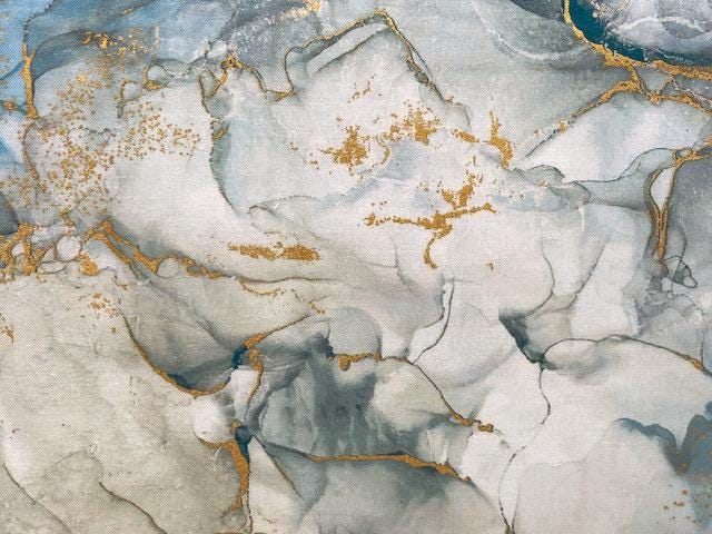Marble Panel & Fabric BUNDLE - Panel PLUS 5 Fabrics - Quilt Shop Quality - Choose Your Cut
