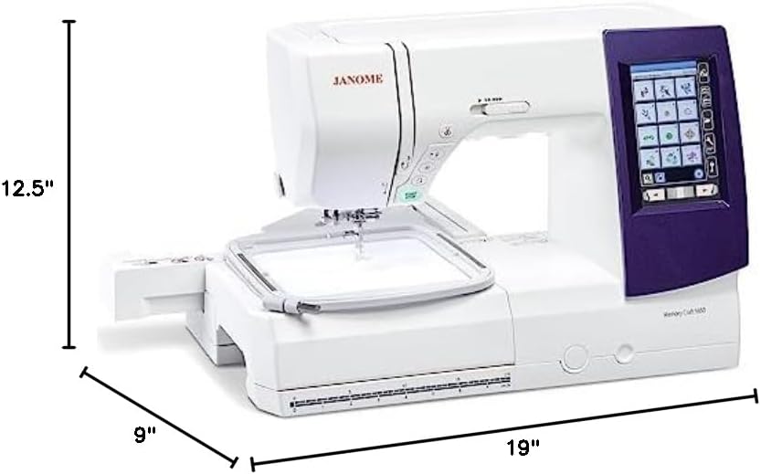 Janome 9850 Combo Sewing/Embroidery Machine