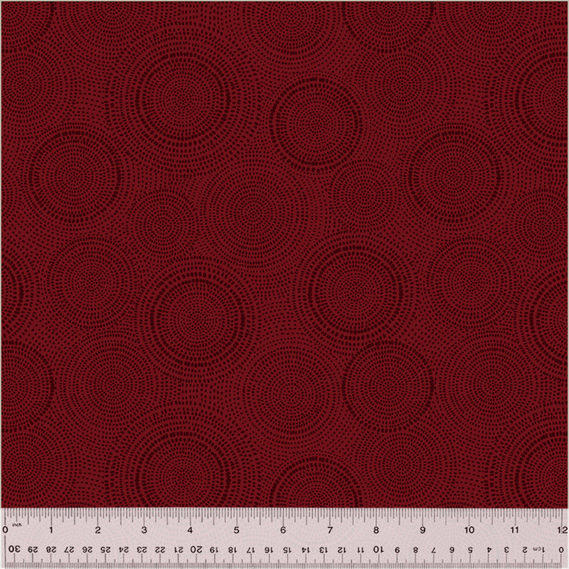 Flannel - WINE Radiance Flannel Fabric Windham Fabrics from Whistler Studios