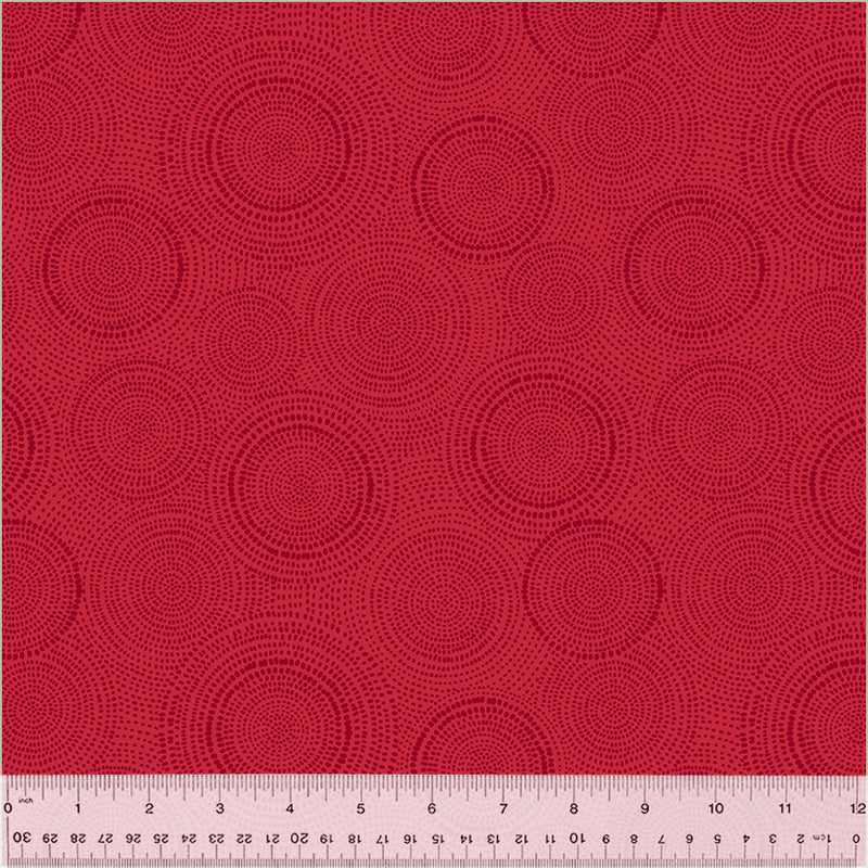 Flannel - CRIMSON Radiance Flannel Fabric Windham Fabrics from Whistler Studios