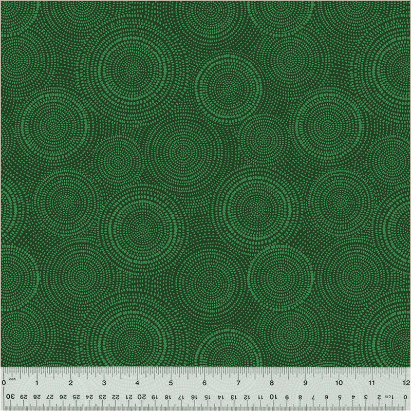 Flannel - EVERGREEN Radiance Flannel Fabric Windham Fabrics from Whistler Studios