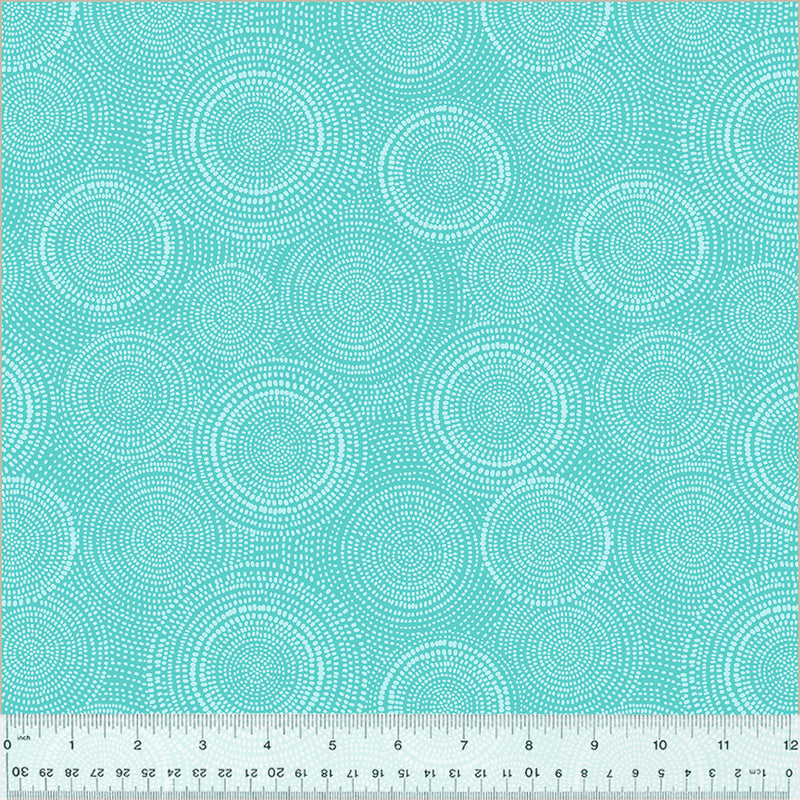 Flannel - AQUAMARINE Radiance Flannel Fabric Windham Fabrics from Whistler Studios