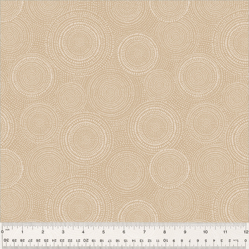 Flannel - KHAKI Radiance Flannel Fabric Windham Fabrics from Whistler Studios