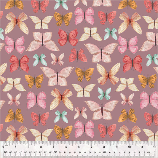 Petal Pixies-Spread Your Wings in Purple from Windham Fabrics