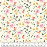 Petal Pixies-Pretty Sprigs in Ivory from Windham Fabrics