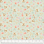 Petal Pixies-Mushroom Garden in Mist from Windham Fabrics