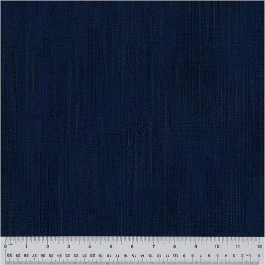 Indigo from the Terrain 2.0 Collection by Whistler Studios - Windham Fabrics - 100% Cotton