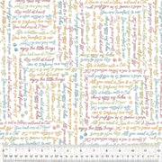 You had me at Meow in White from the Petal & Purr Collection by Whistler Studios - Windham Fabrics