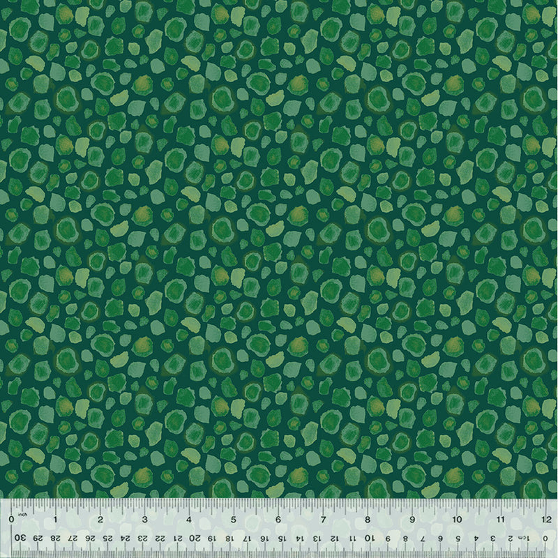 First Spots in Lagoon from the King of the Jungle Collection by Whistler Studios - Windham Fabrics