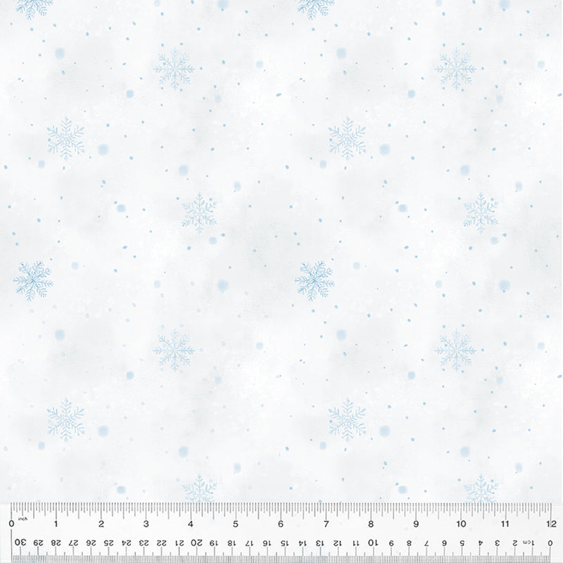 Flurries in Ice from the Winter Whisper Collection by Whistler Studios - Windham Fabrics
