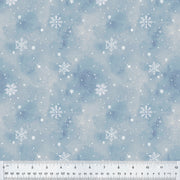 Flurries in Sky from the Winter Whisper Collection by Whistler Studios - Windham Fabrics