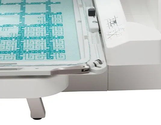 Janome Memory Craft 550E Embroidery Only Machine - Comes with 4 Hoops including a Large 7.9"x14.2" Hoop