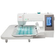Janome Memory Craft 550E Embroidery Only Machine - Comes with 4 Hoops including a Large 7.9"x14.2" Hoop