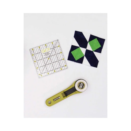 GO! Quilting Ruler-4 1/2" x 4 1/2"