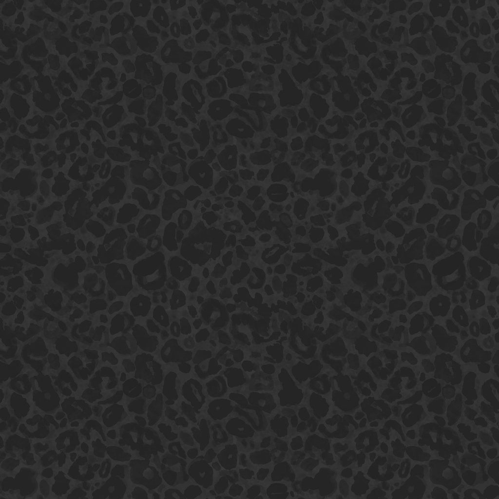 Animal Print-Black from Lumin Fabric's Wild Garden Collection by Nicole Tamarin