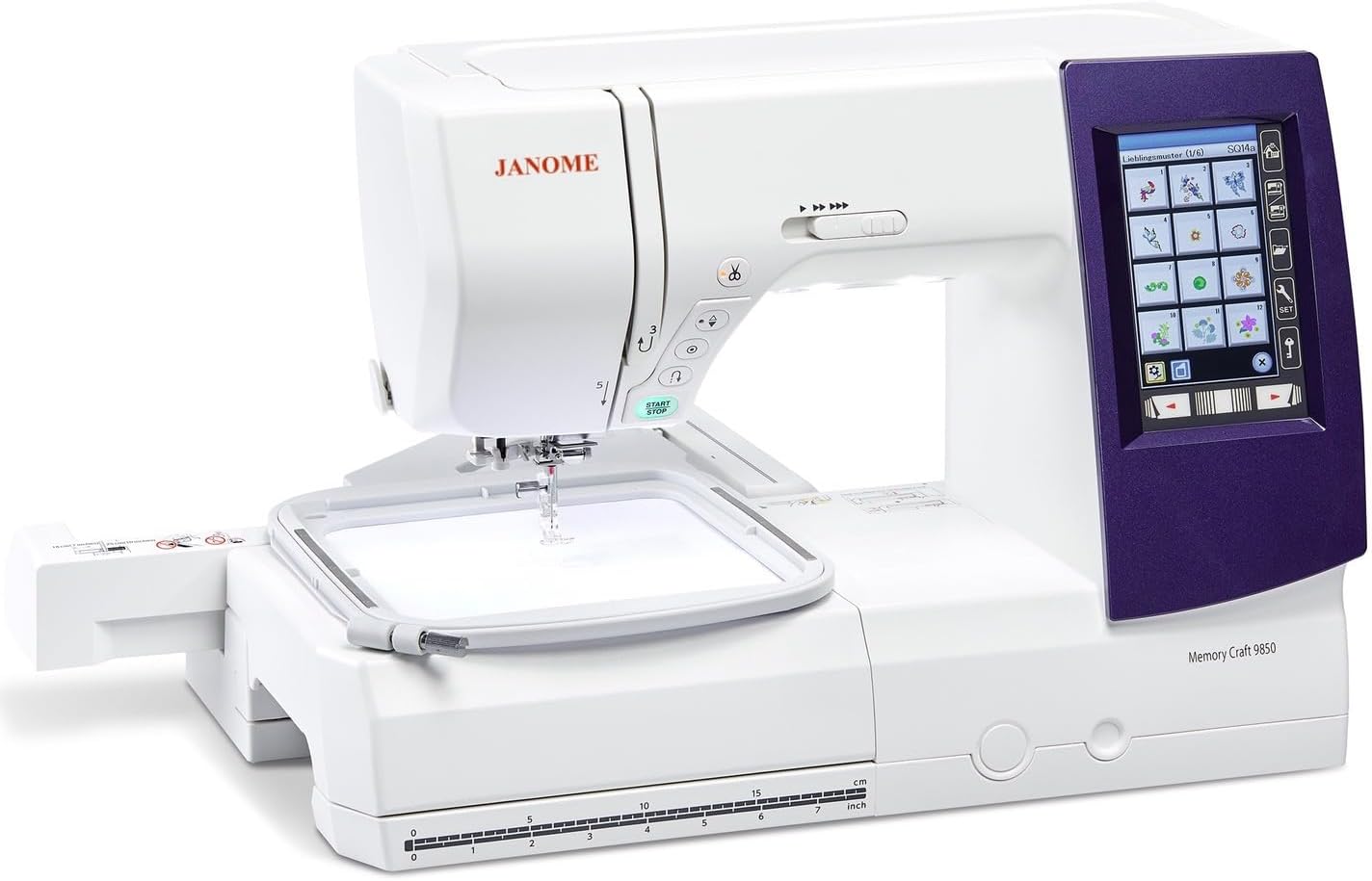Janome 9850 Combo Sewing/Embroidery Machine