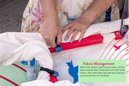 Pre-Order - Hummingbird Free Motion Quilting Hoop - Late Oct ETA