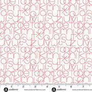 Enough in Valentine from the Sun Print Whisper Collection by Allison Glass - Andover Fabric