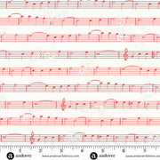Singalong in Electric from the Sun Print Whisper Collection by Allison Glass - Andover Fabric