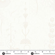 Cameo in Cream from the Sun Print Whisper Collection by Allison Glass - Andover Fabric