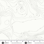 Topography in Boulder from the Sun Print Whisper Collection by Allison Glass - Andover Fabric