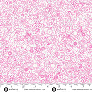 Woodland in Cosmos from the Sun Print Whisper Collection by Allison Glass - Andover Fabric