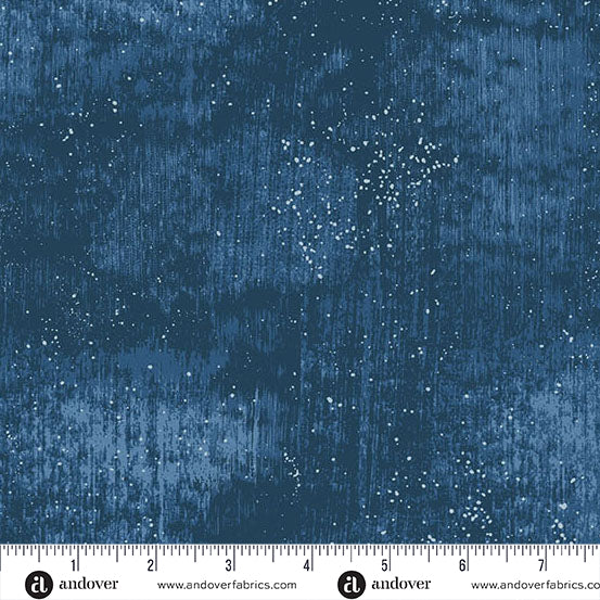 Indigo Glaze III by Libs Elliott From Andover Fabrics - 100% Cotton