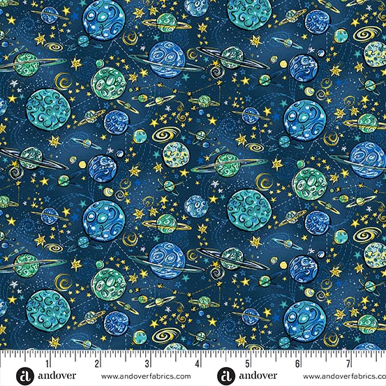 Choose Your Fabric - Orbit Collection from Makower UK