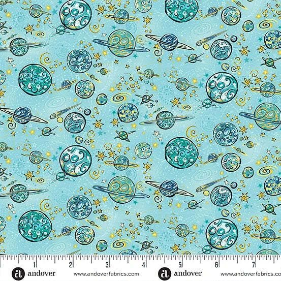 Choose Your Fabric - Orbit Collection from Makower UK