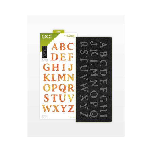 GO! Classic 2" Alphabet Uppercase Set Die