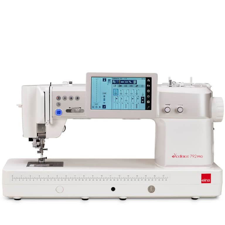 Elna eXcellence 792 Pro Semi-Industrial Sewing Machine (same as Janome M8) with Accurate Stitch Regulator (ASR)